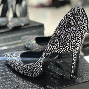 Philipp Plein - Decollete Hi-Heels "Crystel"